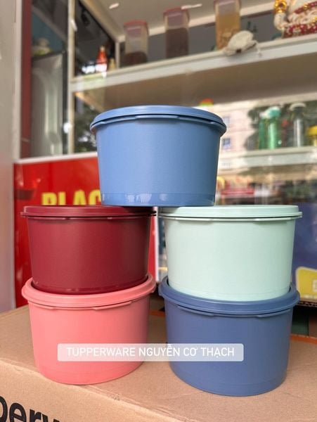 Set 5 HỘP MINI DECO TUPPERWARE 1L