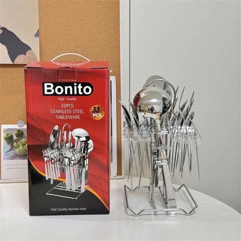BONITO – Bộ dụng cụ nhà bếp inox 33 món