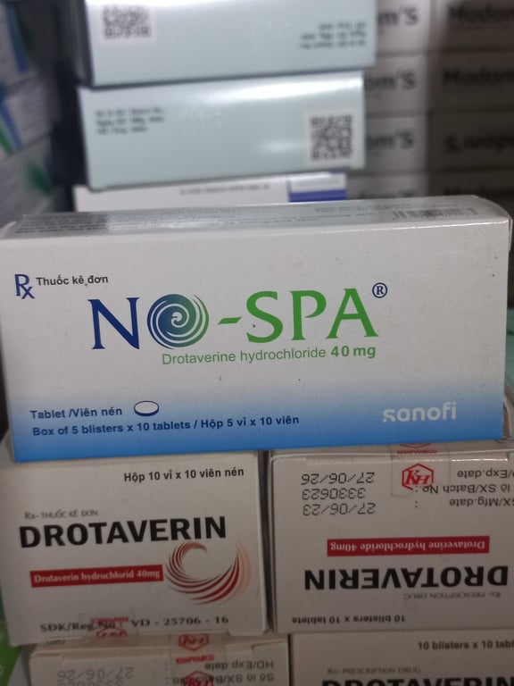 Nospa 40mg Sanofi h/50v
