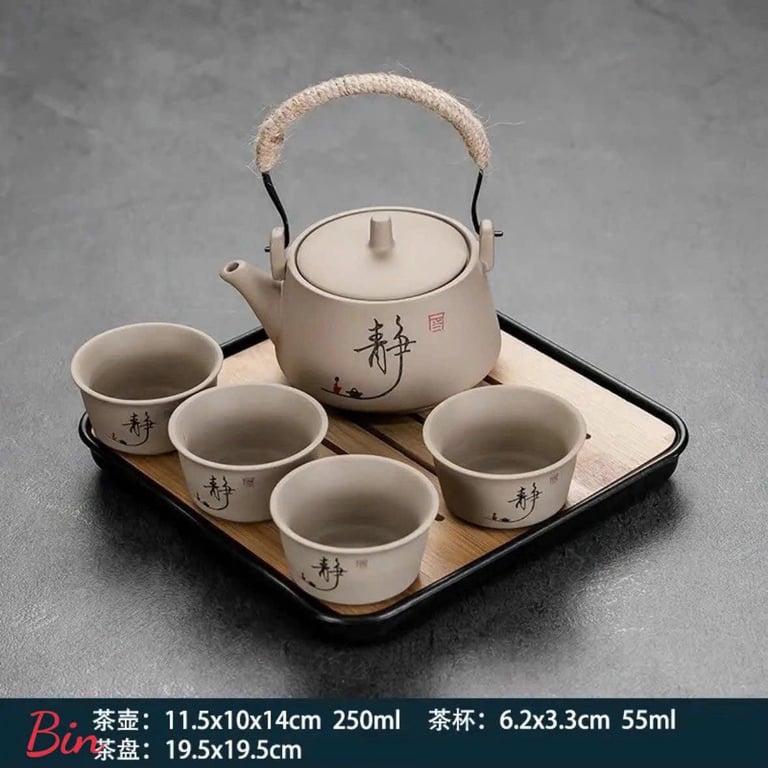 Bộ ấm chén tử sa cao cấp