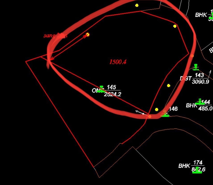 1500m2-200m2 ONT tại Phú Cường, Tân Lạc, Hoà Bình