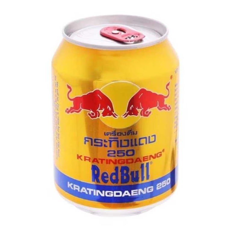 Nước tăng lực RedBull (bò cụng) - Lon 250ml