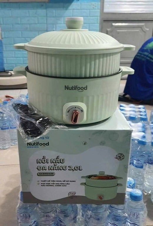 NỒI LẨU ĐIỆN - HẤP ĐA NĂNG 2L GREEN COOK