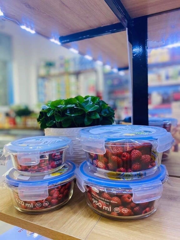 HỘP THỦY TINH NIKKO 950ML