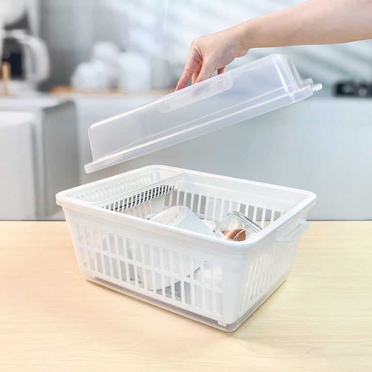 RỔ ÚP BÁT ĐĨA CÓ NẮP INOMATA NHẬT BẢN