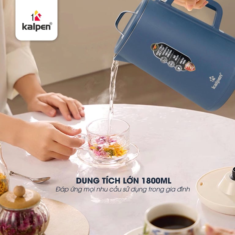 🇩🇪 ẤM SIÊU TỐC KALPEN KK93/KK94 1800ML
