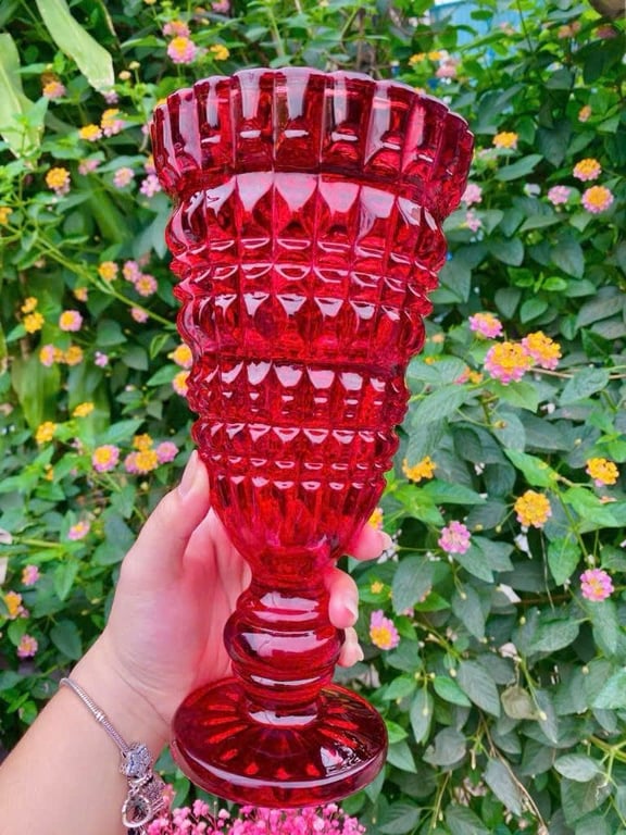 Set 2  BÌNH HOA THUỶ TINH