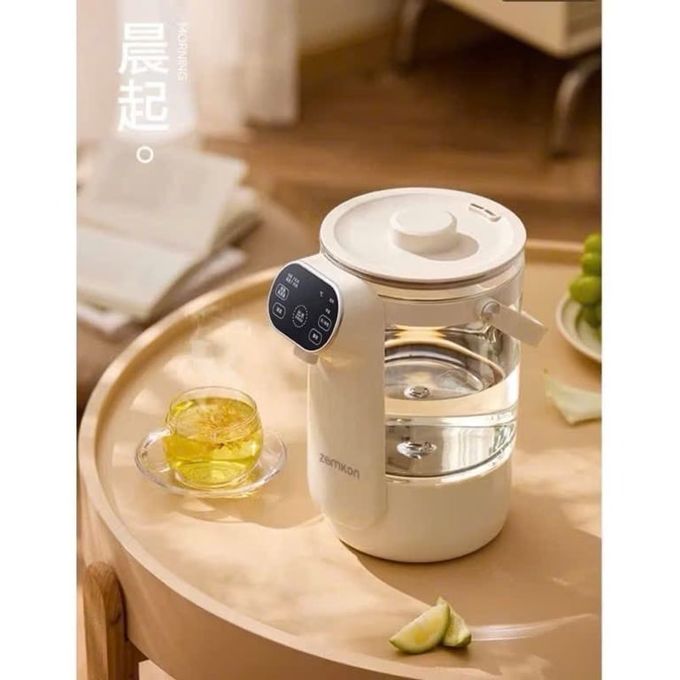 Bình đun nước khử clo, giữ nhiệt giữ ấm suốt cả ngày hãng ZEMKON.