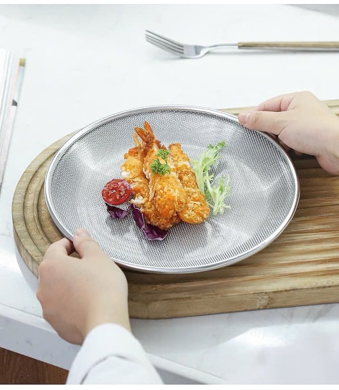 BỘ THAU ĐĨA INOX 3 MÓN