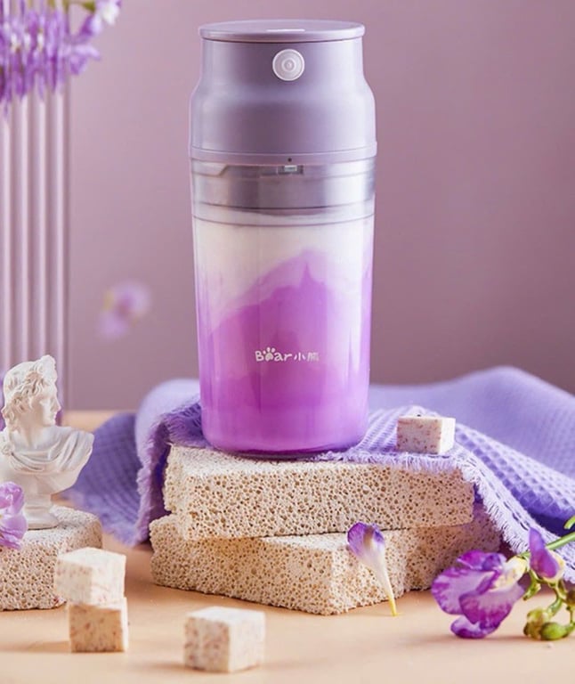 MÁY XAY MINI TỰ ĐỘNG CẦM TAY HÃNG BEAR LLJ-Q03H7