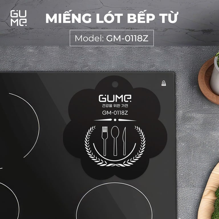 Set 2  Miếng lót bếp từ Gume GM-0118Z