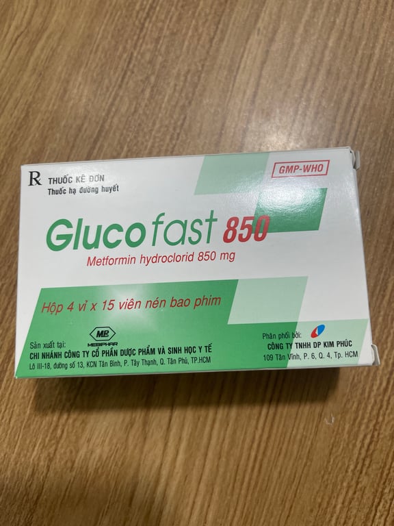 Glucofast 850 h/60v