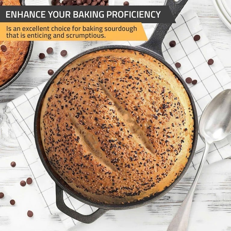 Chảo gang cao cấp đường kính 26cm – Thương hiệu Utopia Kitchen