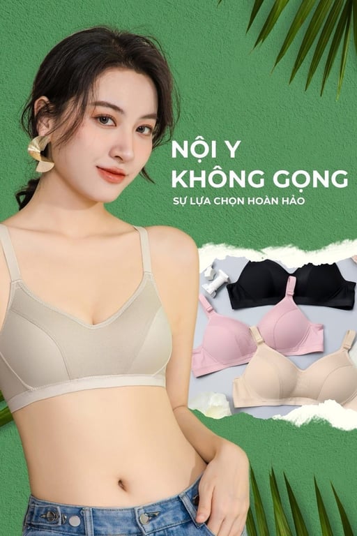 Áo lót không gọng đúc su mềm mại xuất Nhật