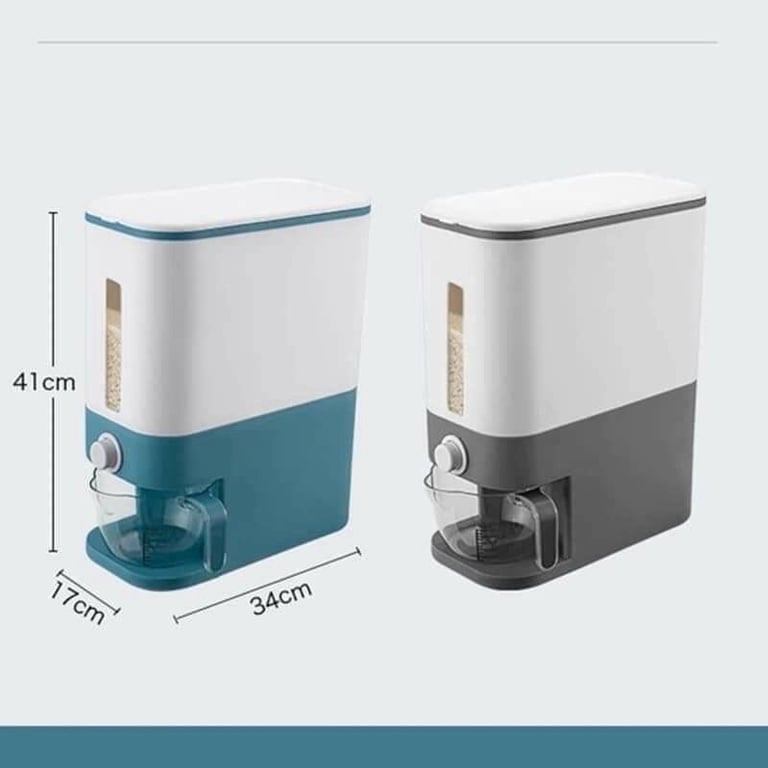 Thùng đựng gạo thông minh Bucook BNP, dung tích 12Lit