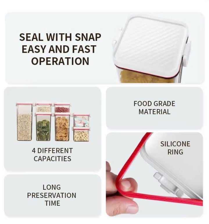 SET 4 HỘP ĐỰNG THỰC PHẨM DOZZI