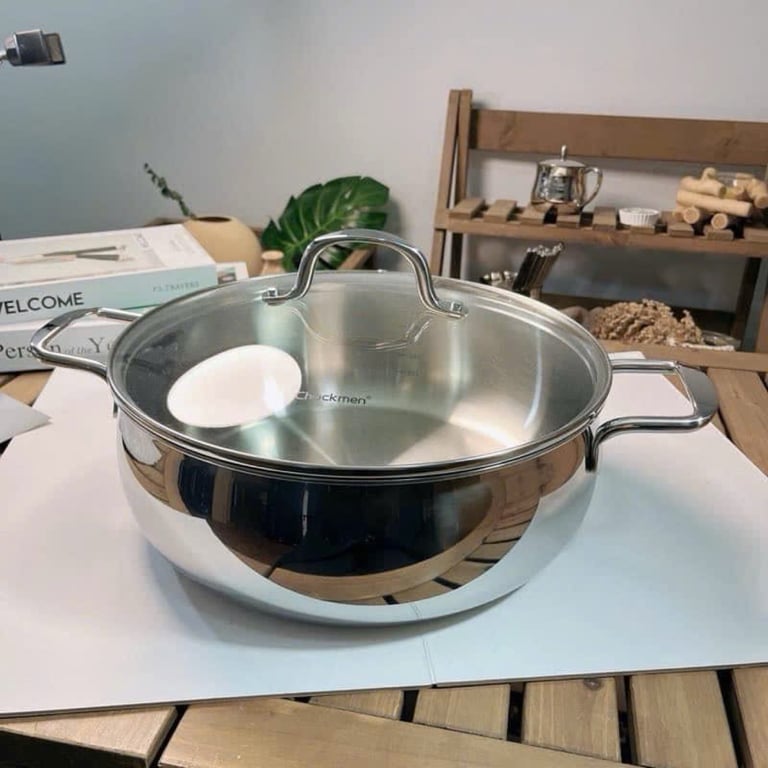 CKM106 - Nồi xửng hấp 2 tầng Chockmen, size 30cm