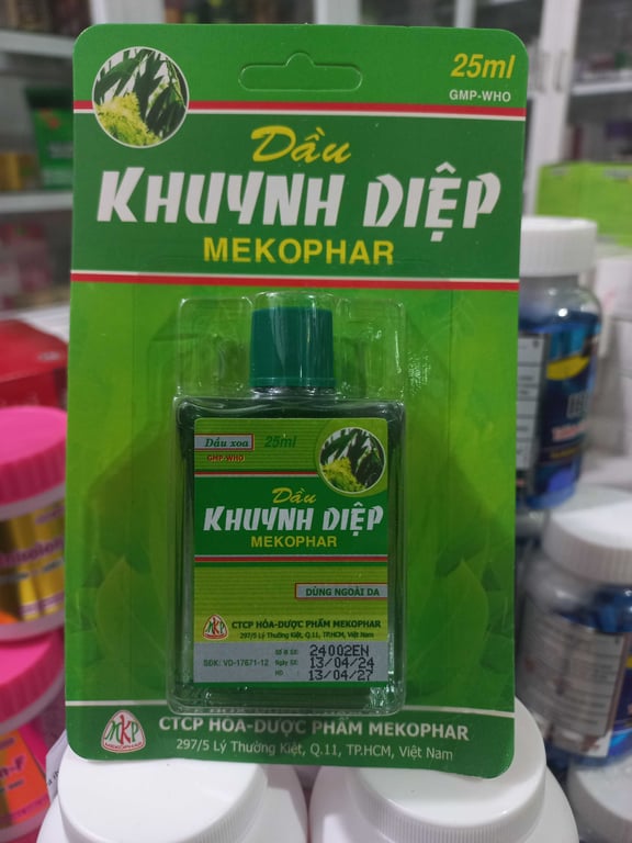 Dầu khuynh diệp meko c/25ml