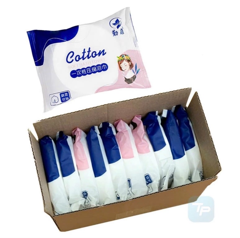 Set 5 khăn tắm nén 70*140