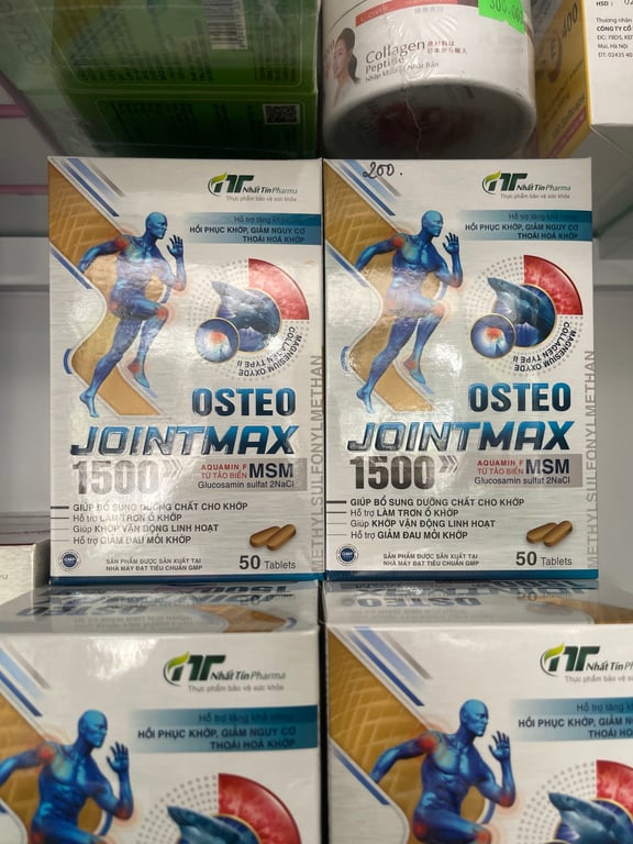 Glucosamin h/50v nhất tiến