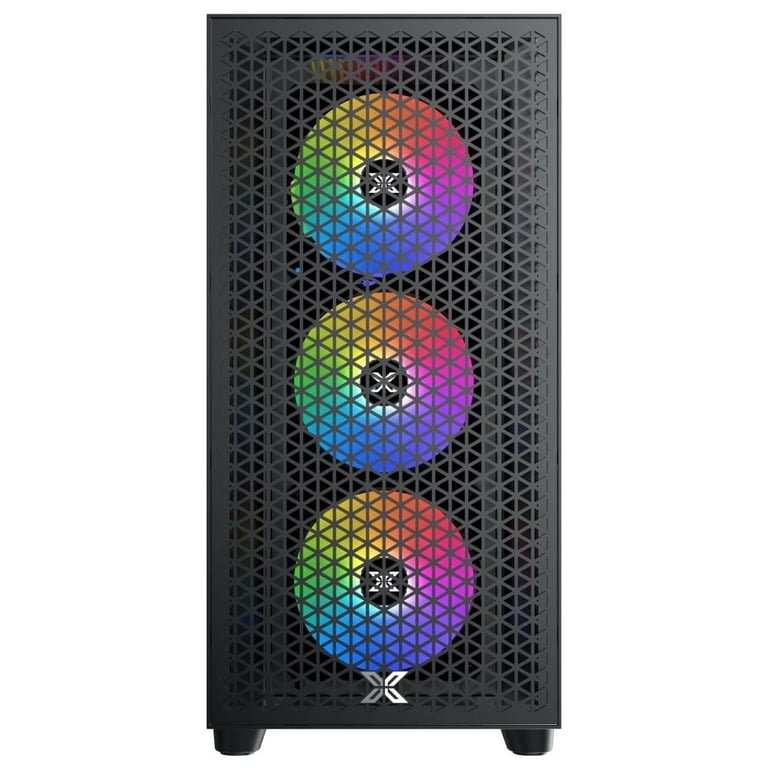 Case Máy Tính Xigmatek Gaming X III Pro 4FX EN43116 |Đen | Sẵn 4 fan ARGB
