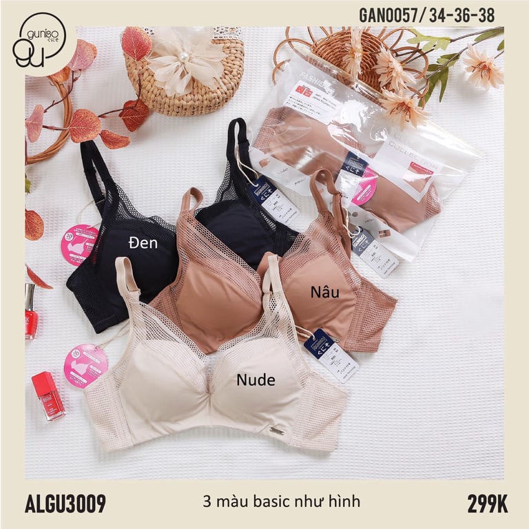 ÁO NGỰC ĐỊNH HÌNH KO GỌNG