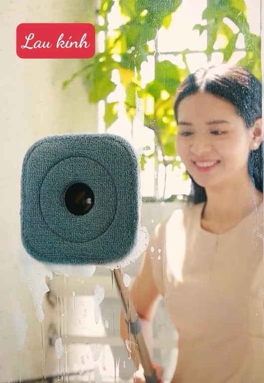 Cây lau nhà OZA009 – tự vắt, tự tách nước bẩn