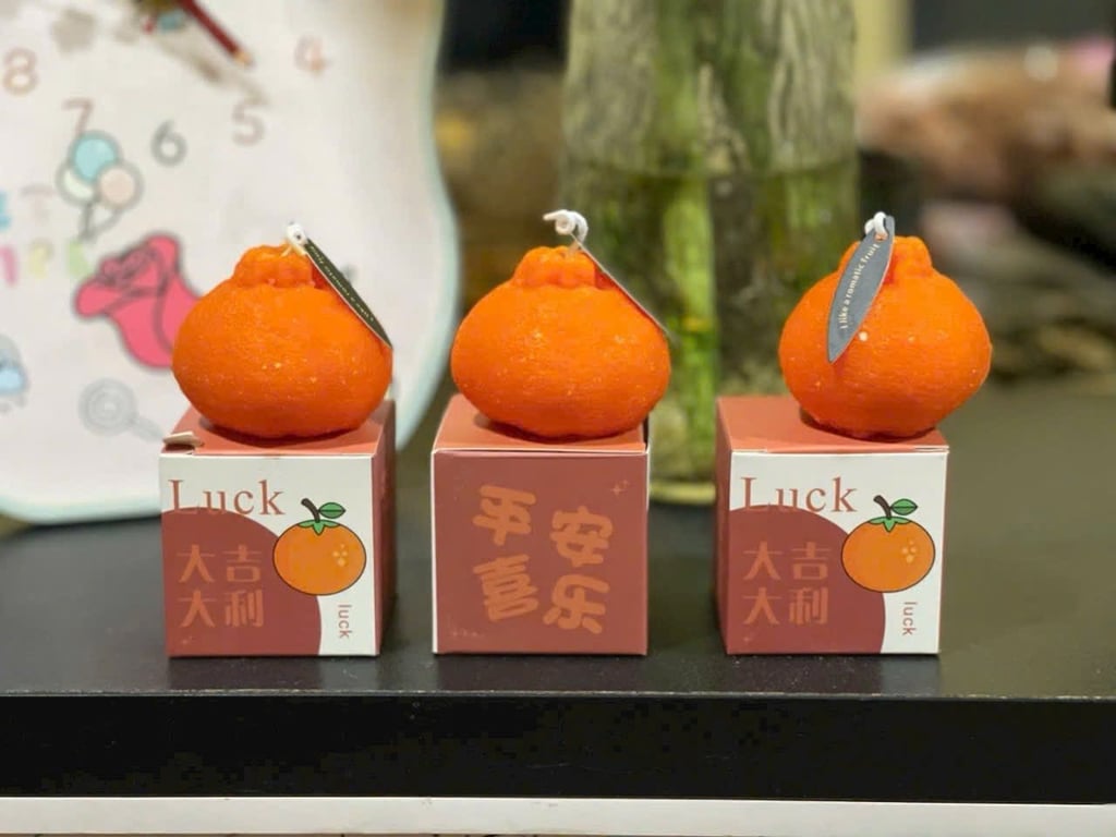 Set 3 Nến Thơm Hình Trái Cam