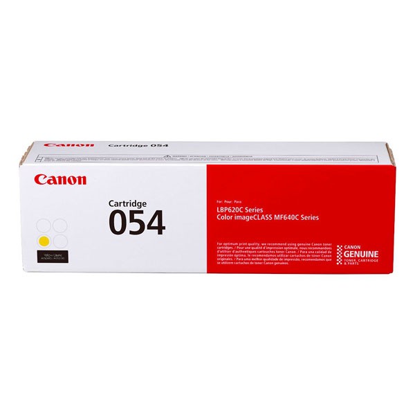 Hộp Mực In Chính Hãng CANON 054Y - Màu Vàng