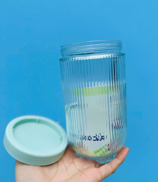 5 HŨ THỦY TINH 900ml Hàng quà tặng khuyến mại của Unilever