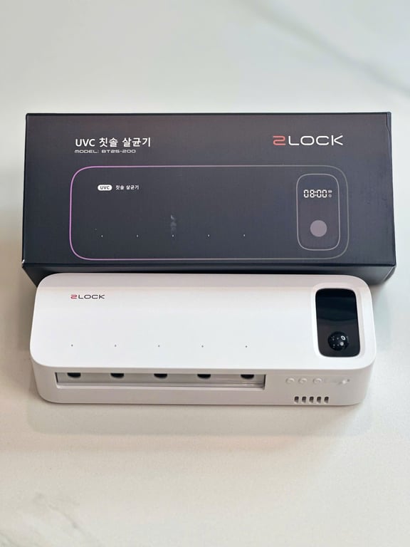 máy tiệt trùng bàn chải 2LOCK