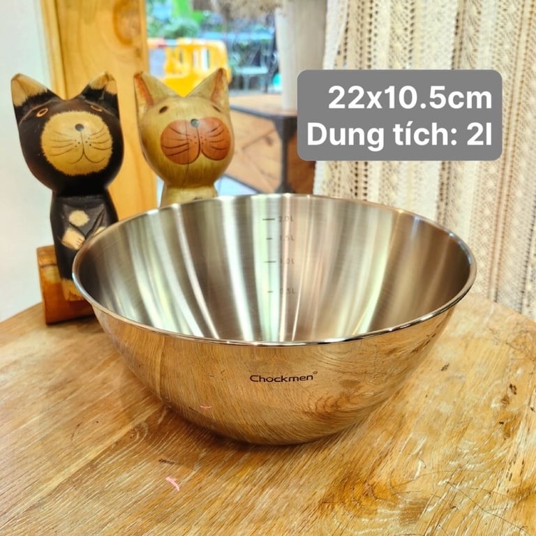 CKM235-237: Tô Salad kiểu Nhật Chockmen 17/22/27cm