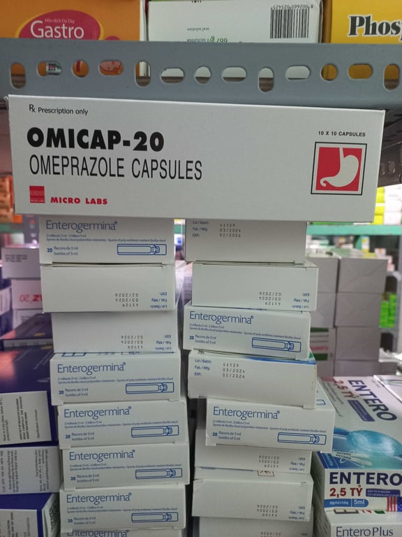 Omeprazol 20mg omicap  h/100v