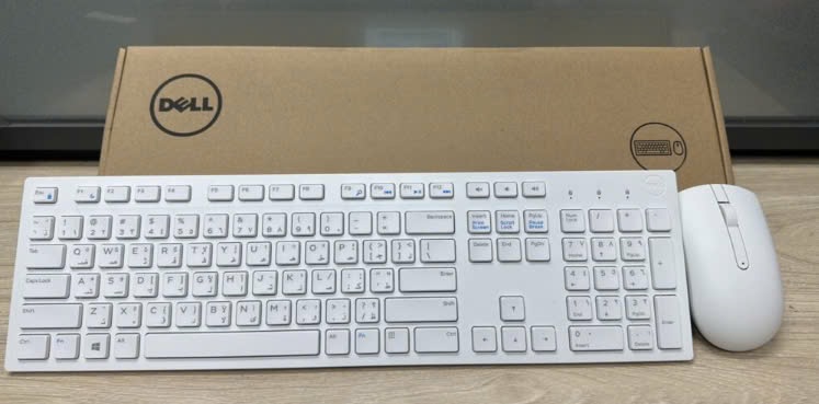 Bộ Bàn Phím Và Chuột Dell Không Dây KM636