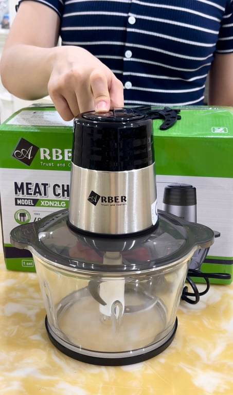 MÁY XAY ĐA NĂNG ARBER XDN2LG CỐI THUỶ TINH