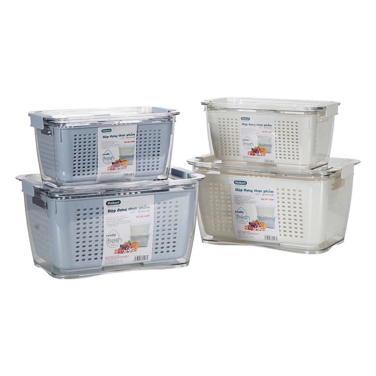 Set 2 rổ tách nước