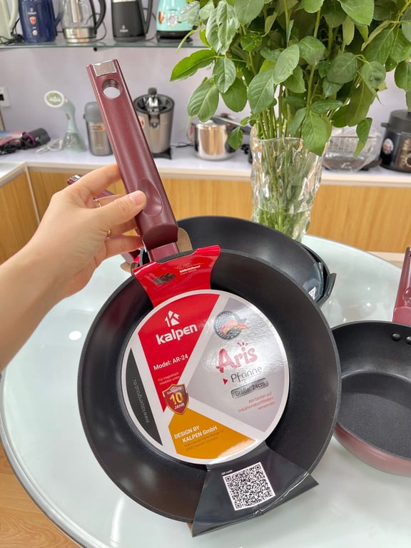 CHẢO CHỐNG DÍNH SÂU LÒNG ĐÁY TỪ KALPEN ARIS ĐỦ SIZE 20CM, 24CM, 26CM, 28CM mới