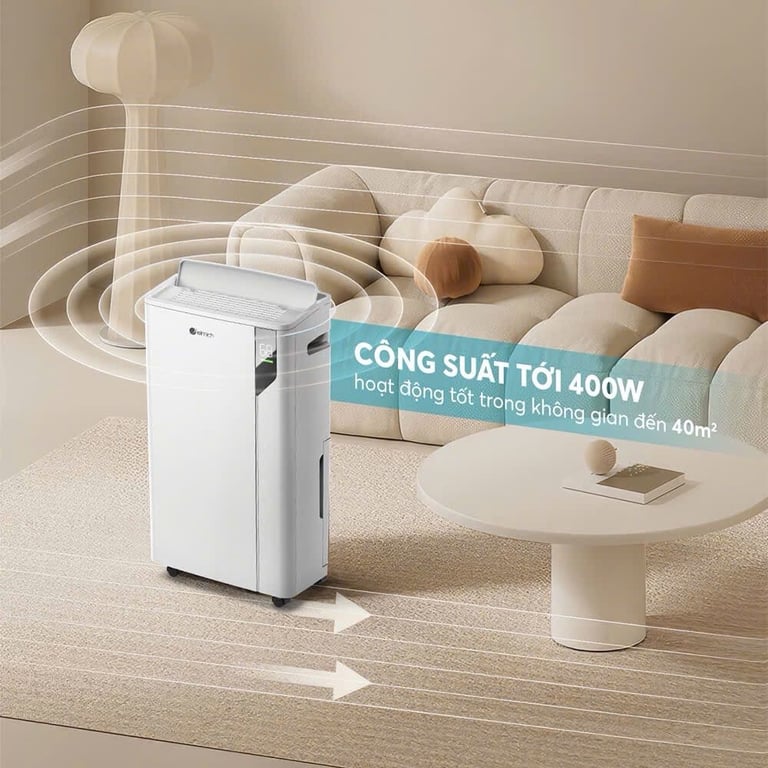 DE8581 - Máy Hút Ẩm Kèm Lọc Không Khí Đa Năng ELMICH 25L