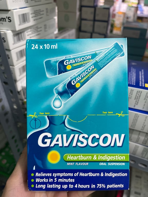 Gaviscon h/24 gói