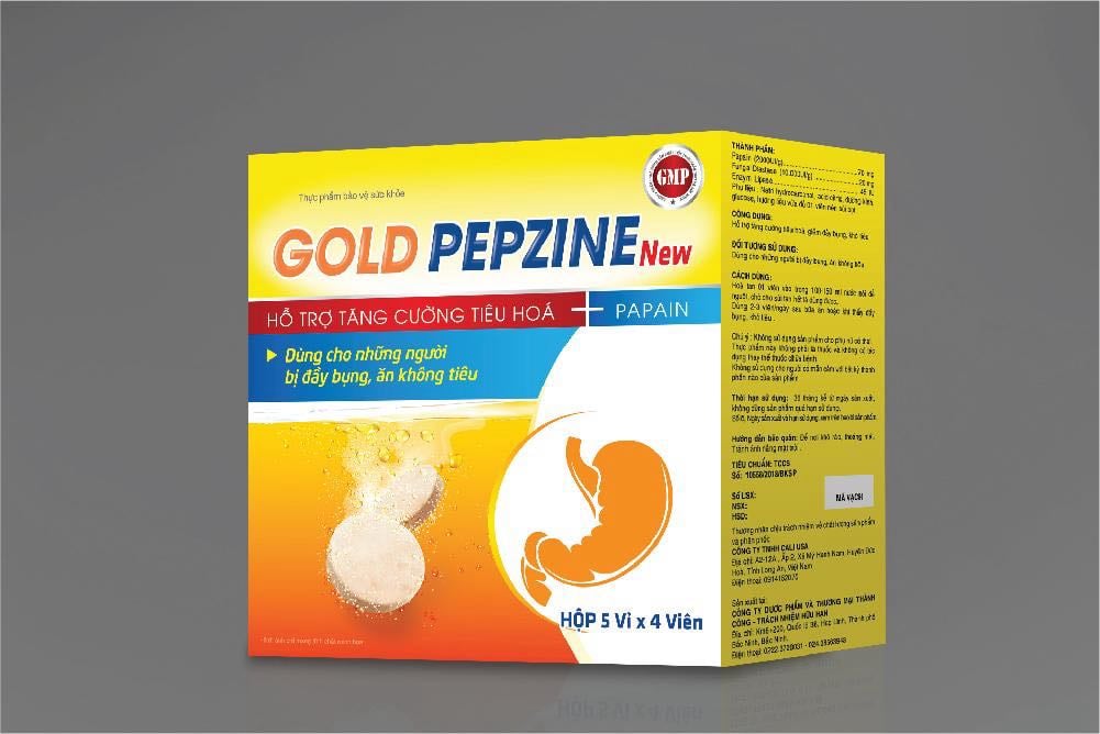 Gold pepzine h/20v thành công