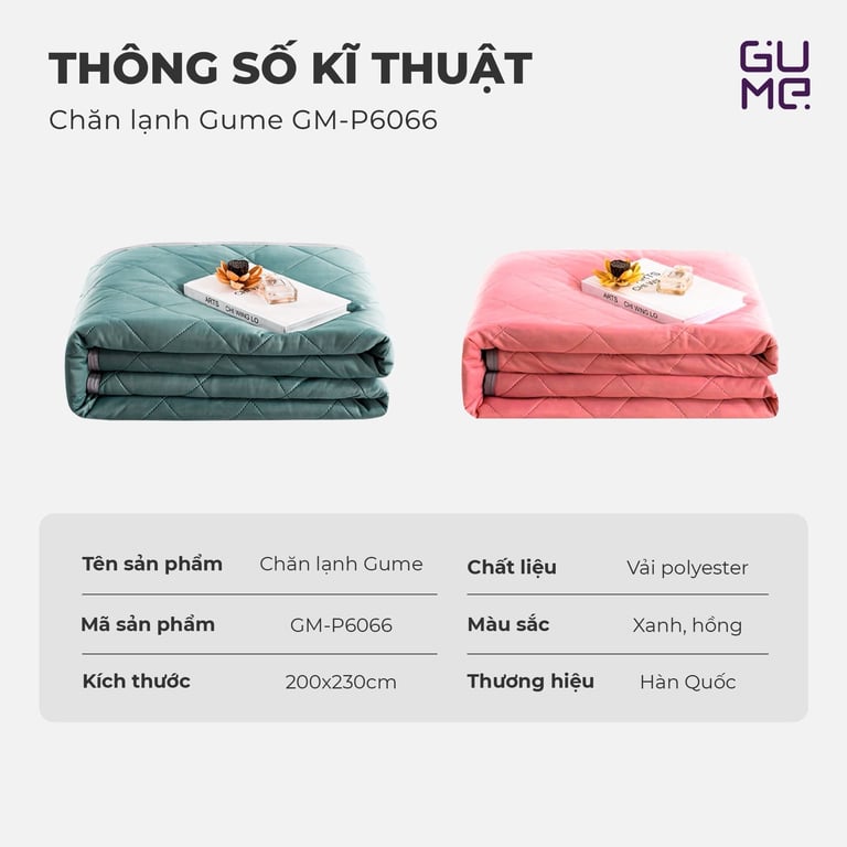 chăn lạnh Gume