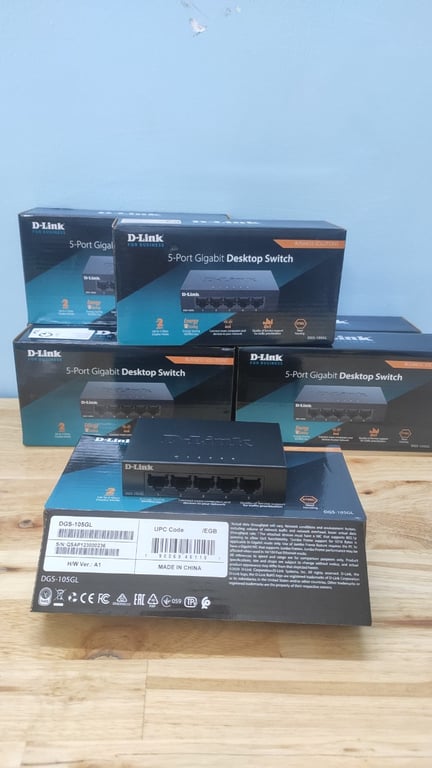 Thiết Bị Chia Mạng Dlink DGS-105GL (5 Port/ (10/ 100/ 1000Mbps))