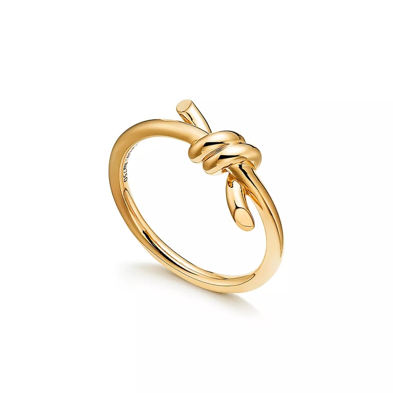 Tiffany Knot Double Row Ring 004