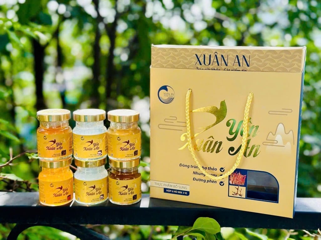 SET 6 HỘP YẾN TAM VỊ XUÂN AN