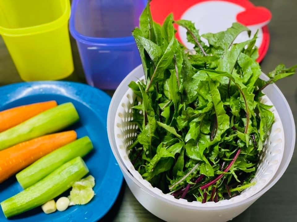 Dụng cụ quay ráo thực phẩm spining chef