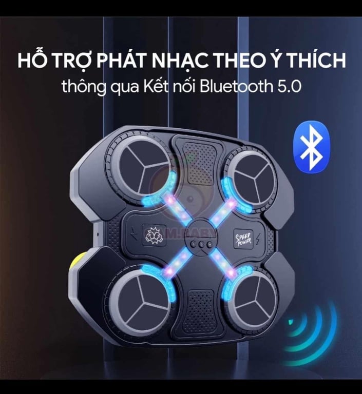 Máy đấm bốc treo tường MRCUE có bluetooth Tập Boxing Theo Nhạc Thông Minh