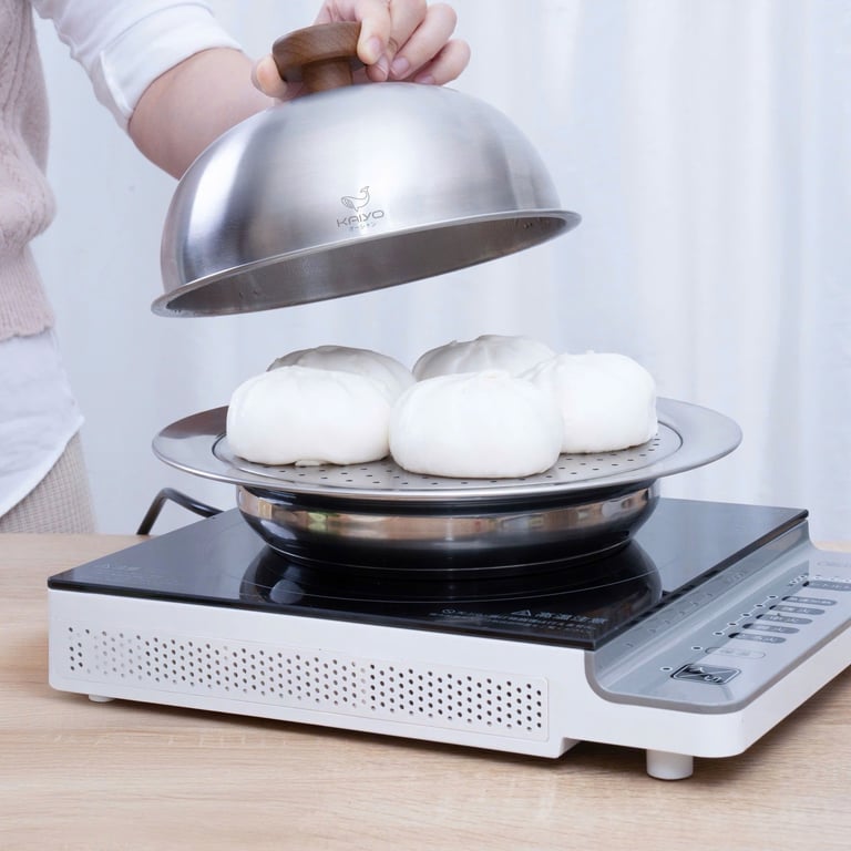 Nồi lẩu/ hấp đa năng 3 chi tiết nhà Kaiyo