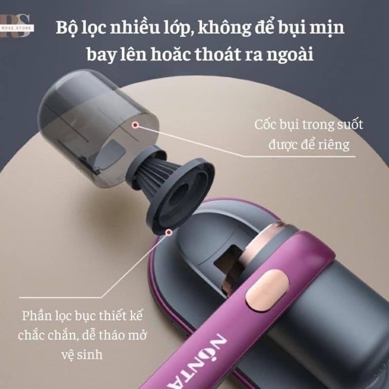 HÚT BỤI CHĂN GA GỐI ĐỆM GIƯỜNG NONTAUS