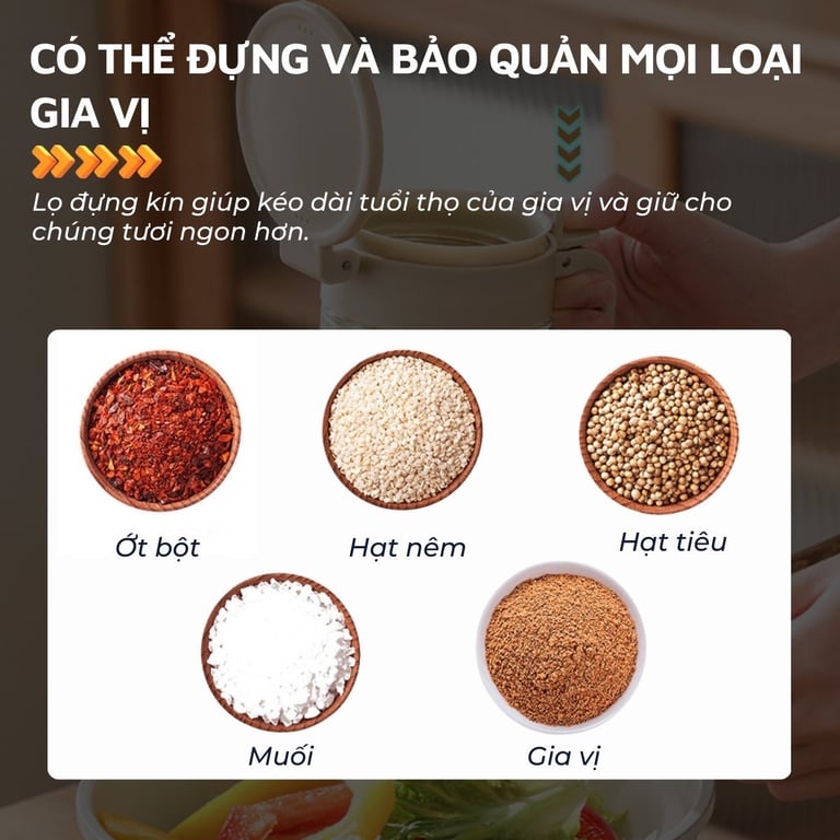 LỌ ĐỰNG GIA VỊ DANDIHOME