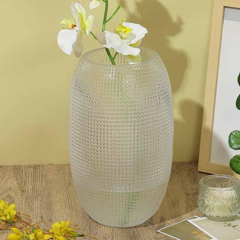 Lọ hoa Olive phong cách Pháp hoạ tiết chấm bi